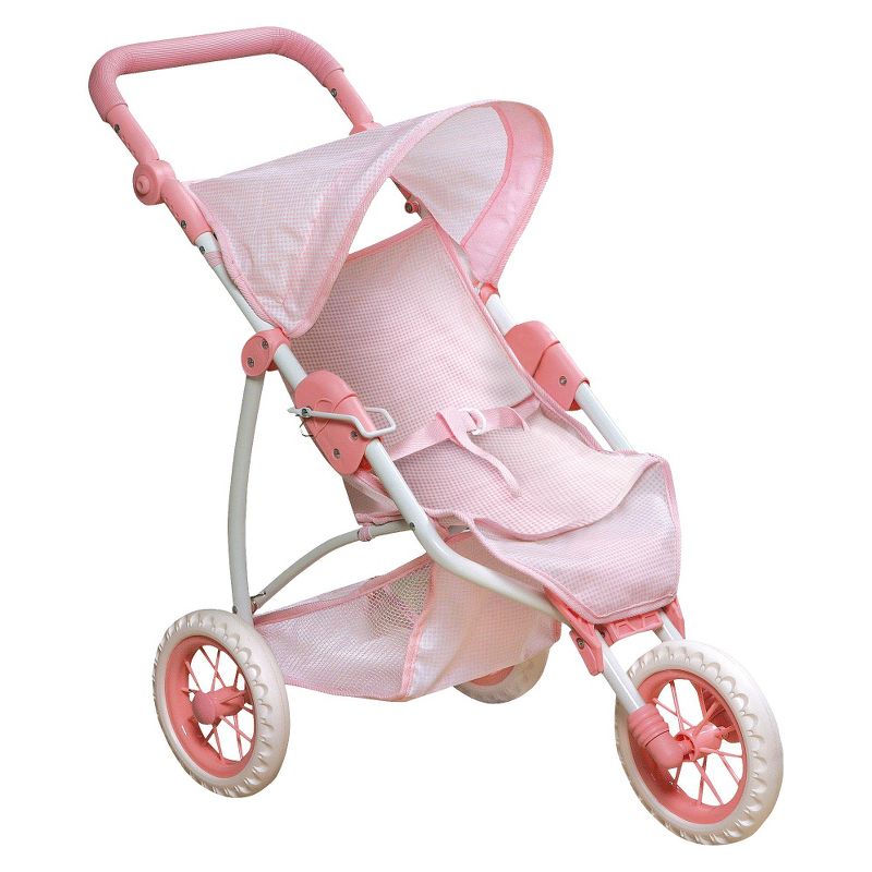 Badger Basket Three-Wheel Doll Jogging Stroller