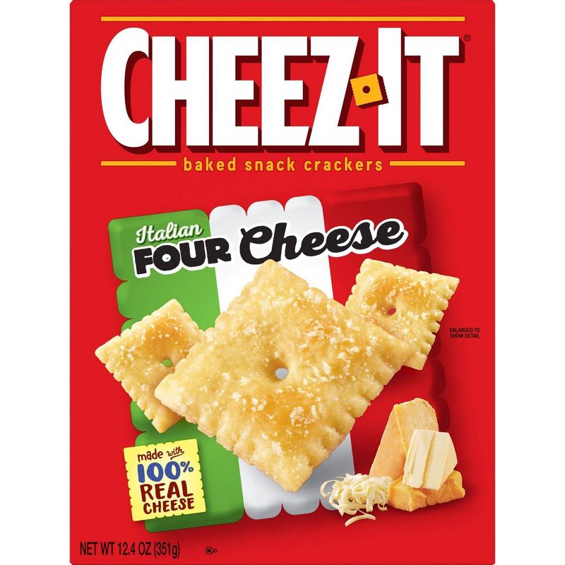 Cheez-It Italian Four Cheese Baked Snack Crackers 12.4oz