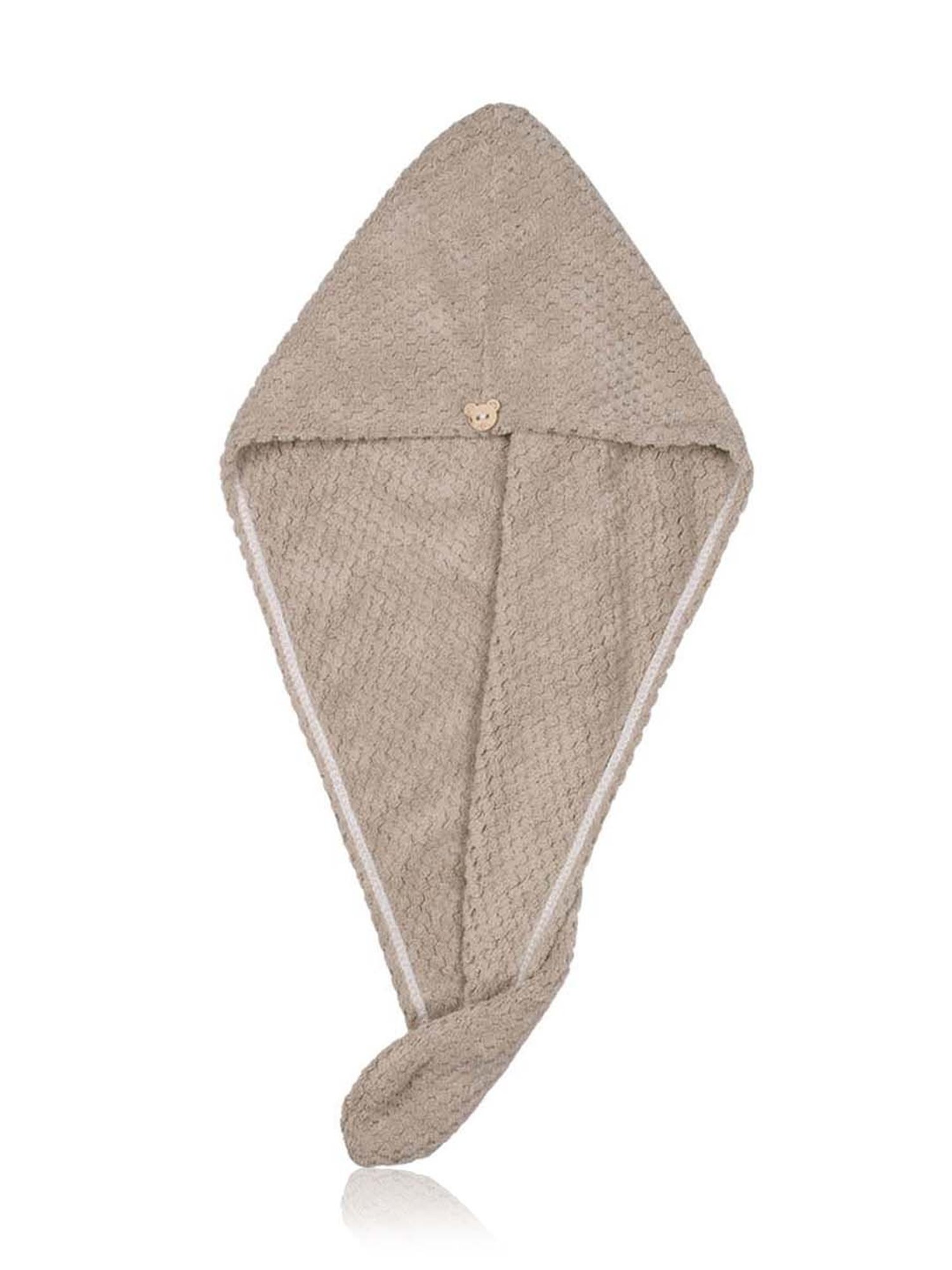 Streak Street Microfiber Hair Wrap Towel Cappuccino