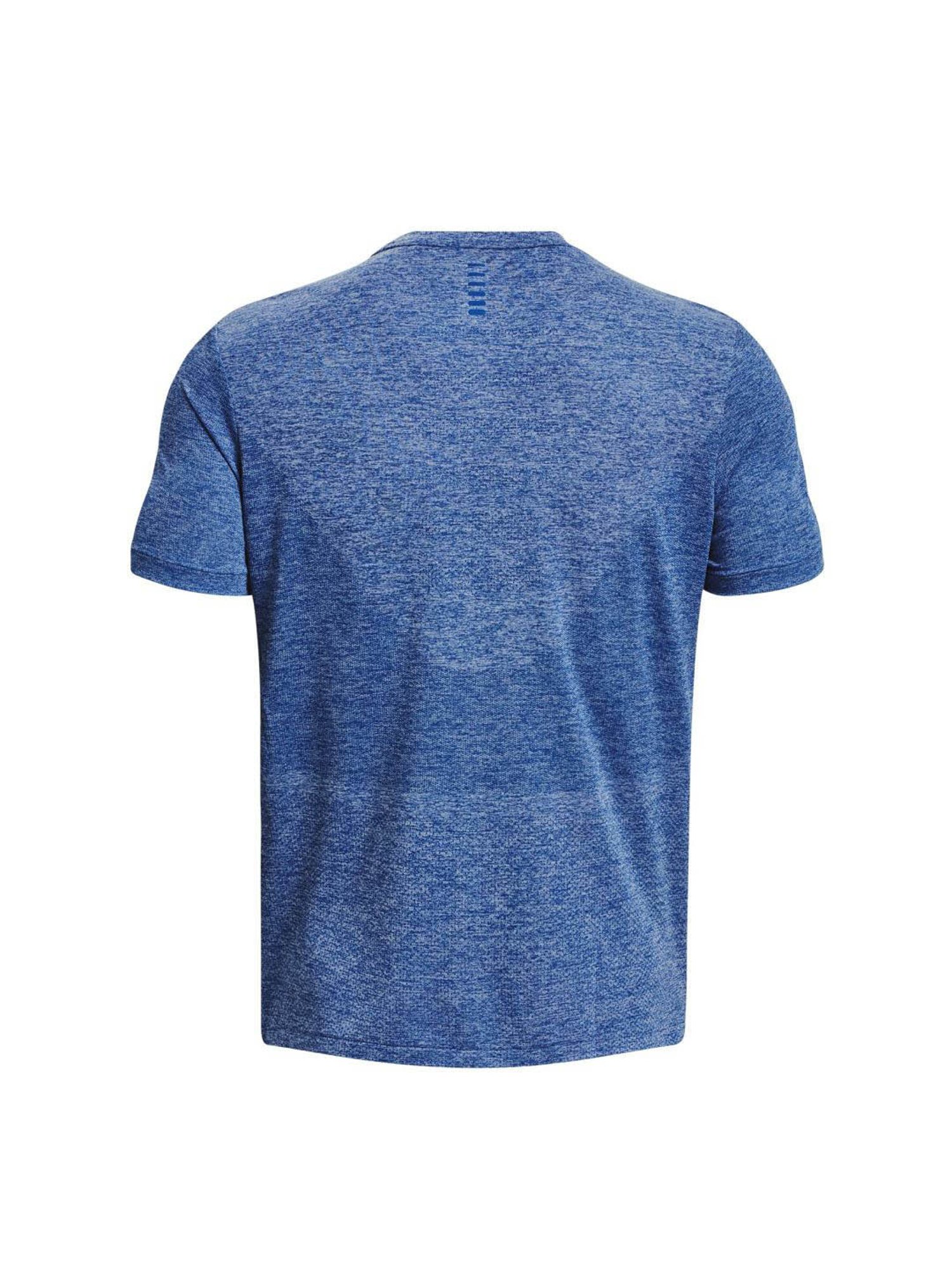 Under Armour Blue Slim Fit Texture Sports T-Shirt