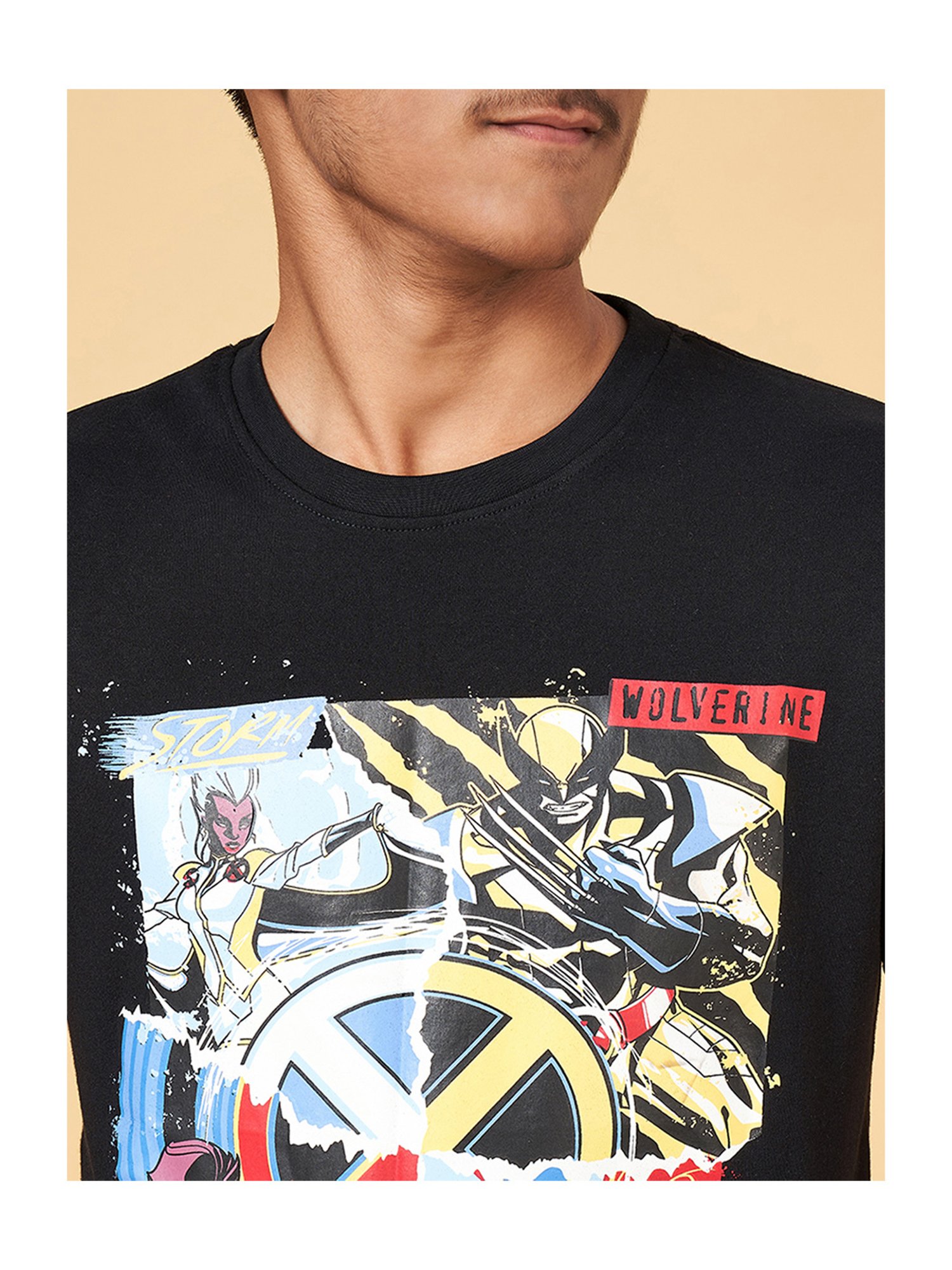 Coolsters by Pantaloons Kids Black Graphic Print T-Shirt