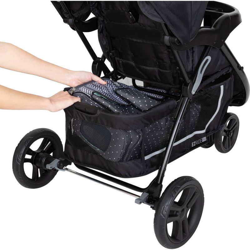 Cybex Eezy S+2 Travel System with Aton 2 Infant Car Seat - Deep Black
