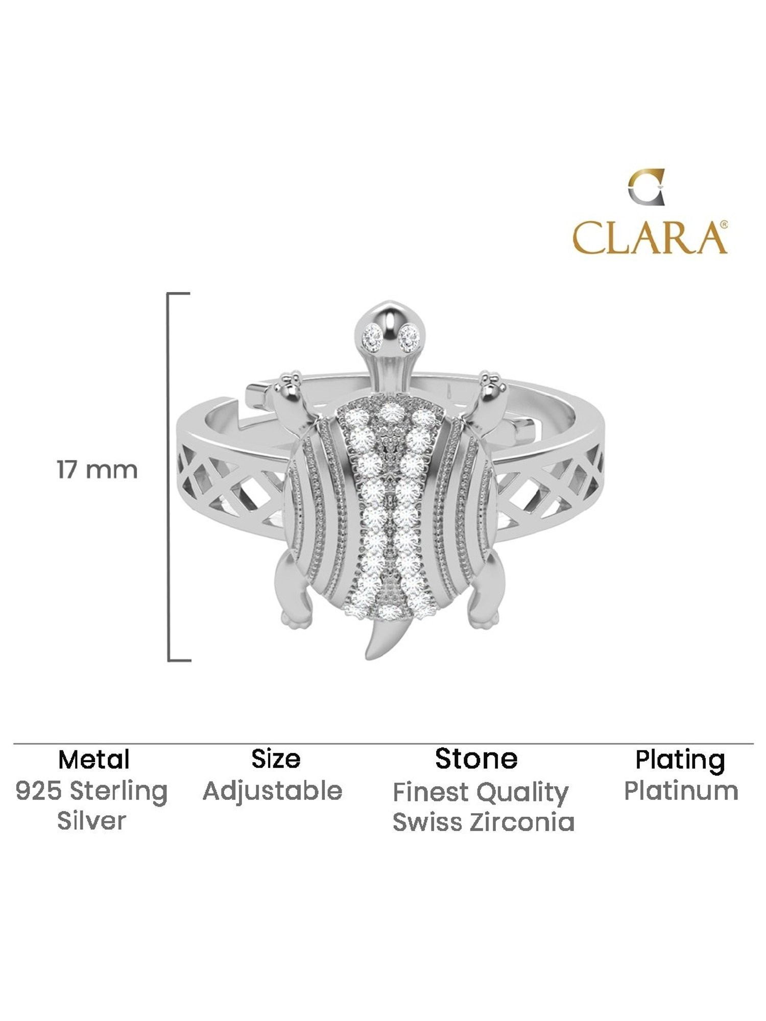 GIVA 925 Silver Pearly Bloom Ring for Women & Girls