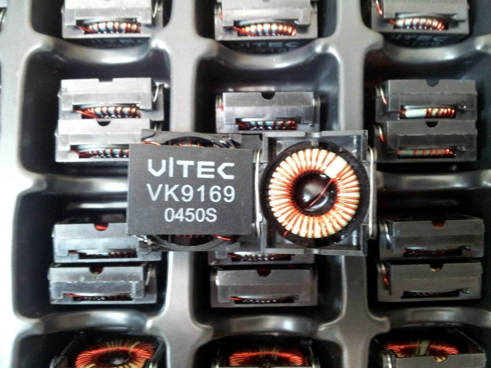 Fixed Inductor, SMD, SMT, Through Hole, 53uH, VK9169, VITEC, Lot of 252 Pcs