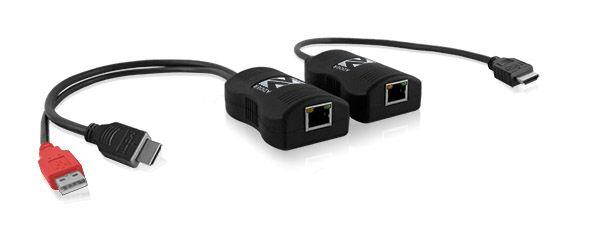 Adder ALDV100R Line powered HDMI digital video Extender (Receiver) over a single cable
