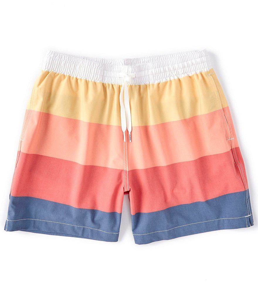 Polo Ralph Lauren Traveler Solid Blue 5 3/4#double; Inseam Swim Trunks