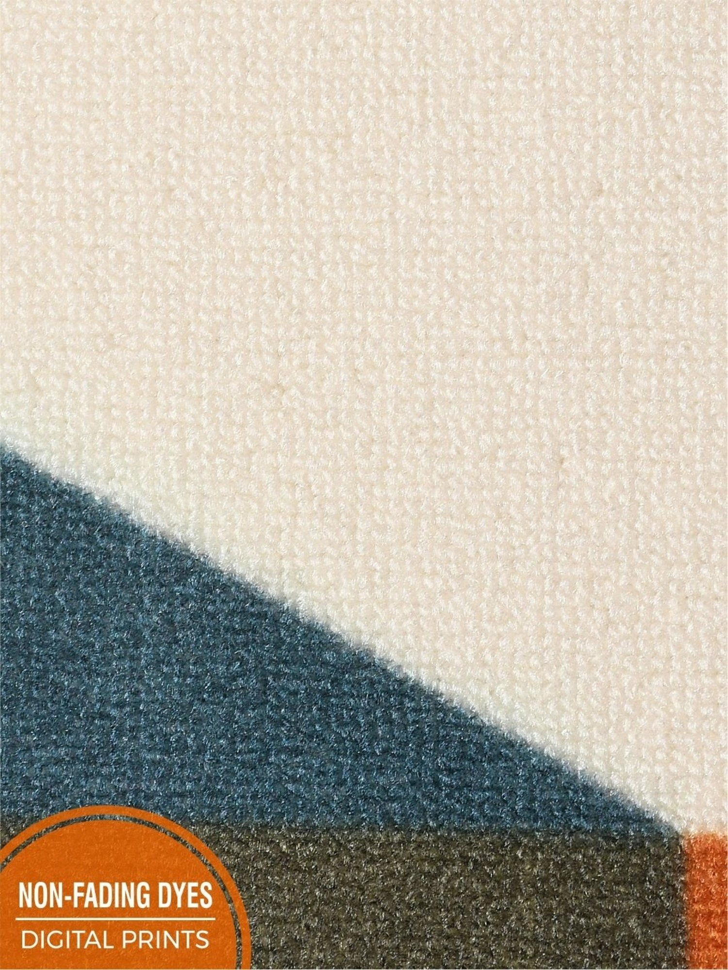 Urban Space Anti Slip 3D Digital Printed MultiColour Nylon Carpet