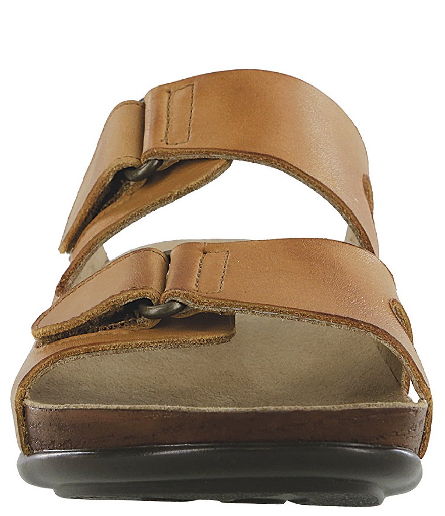 SAS Seaside Leather Slide Sandals