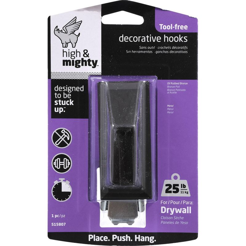 25lb Decorative Hooks Bronze Golden Bronze - High & Mighty