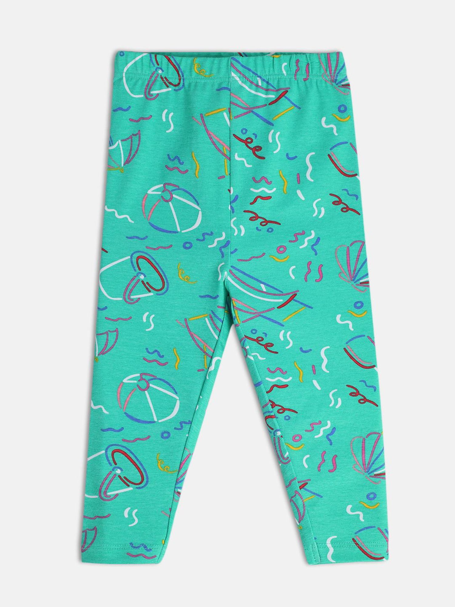 Mothercare Kids Blue Embroidered Jeggings