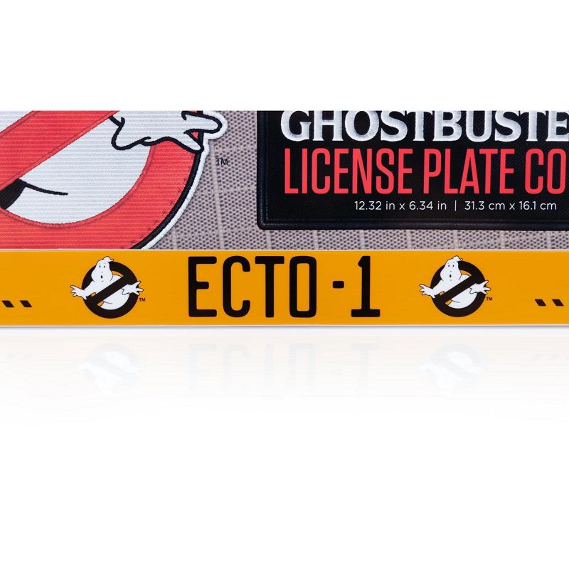 Just Funky Ghostbusters ECTO-1 License Plate Frame For Cars | Ghostbusters Collectible