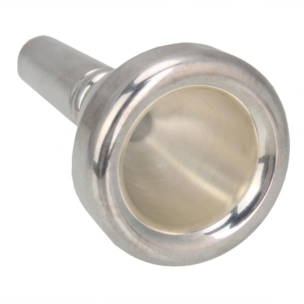 BQLZR Silver Plated Bass Trombone Mouthpiece Musical Instruments Pack of 5