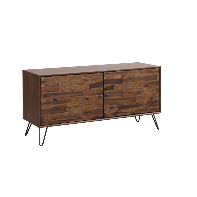 55" Anderson TV Stand Dark Brown - Summerland Home