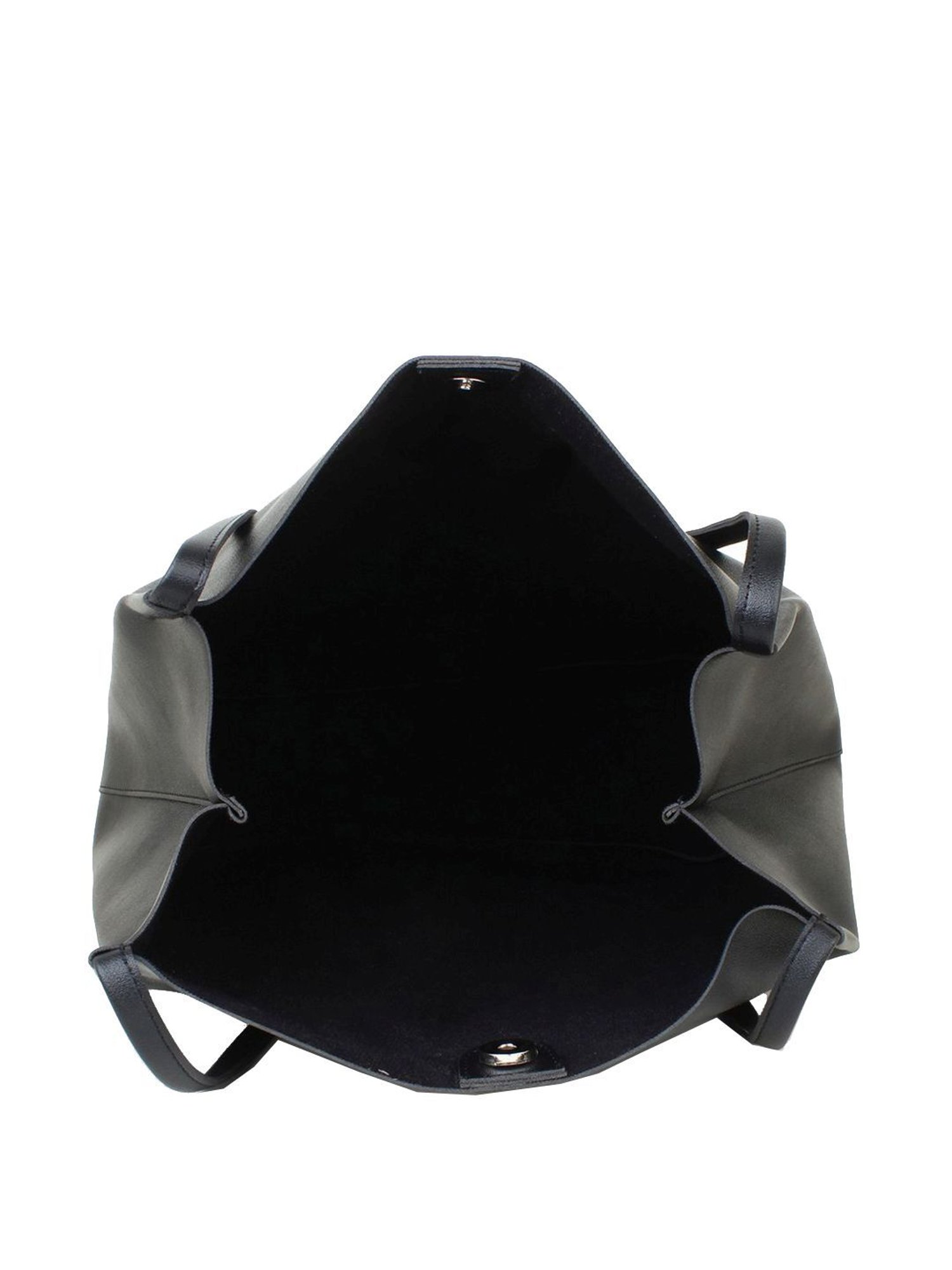 Spice Art Black Solid Large Tote Handbag