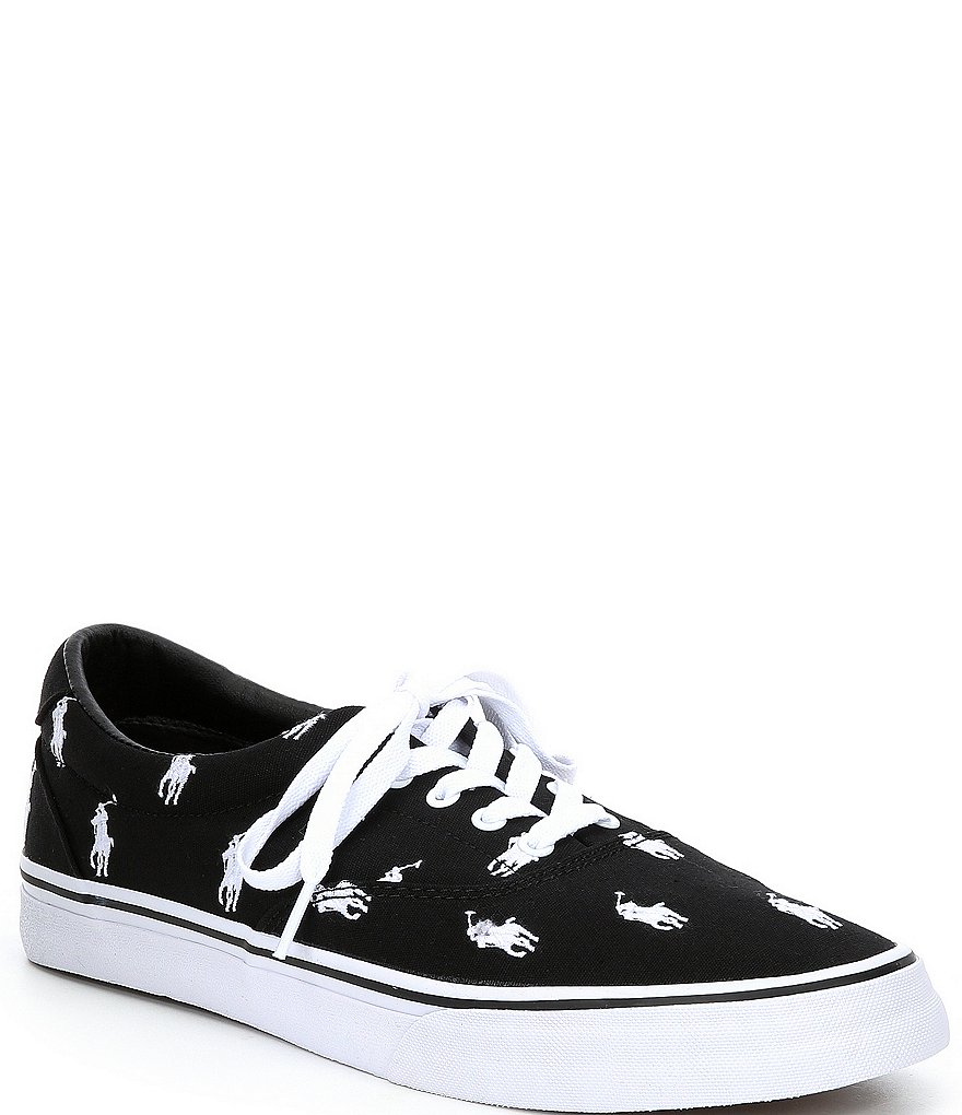 Polo Ralph Lauren Men's Thorton Embroidered Lace-Up Sneakers