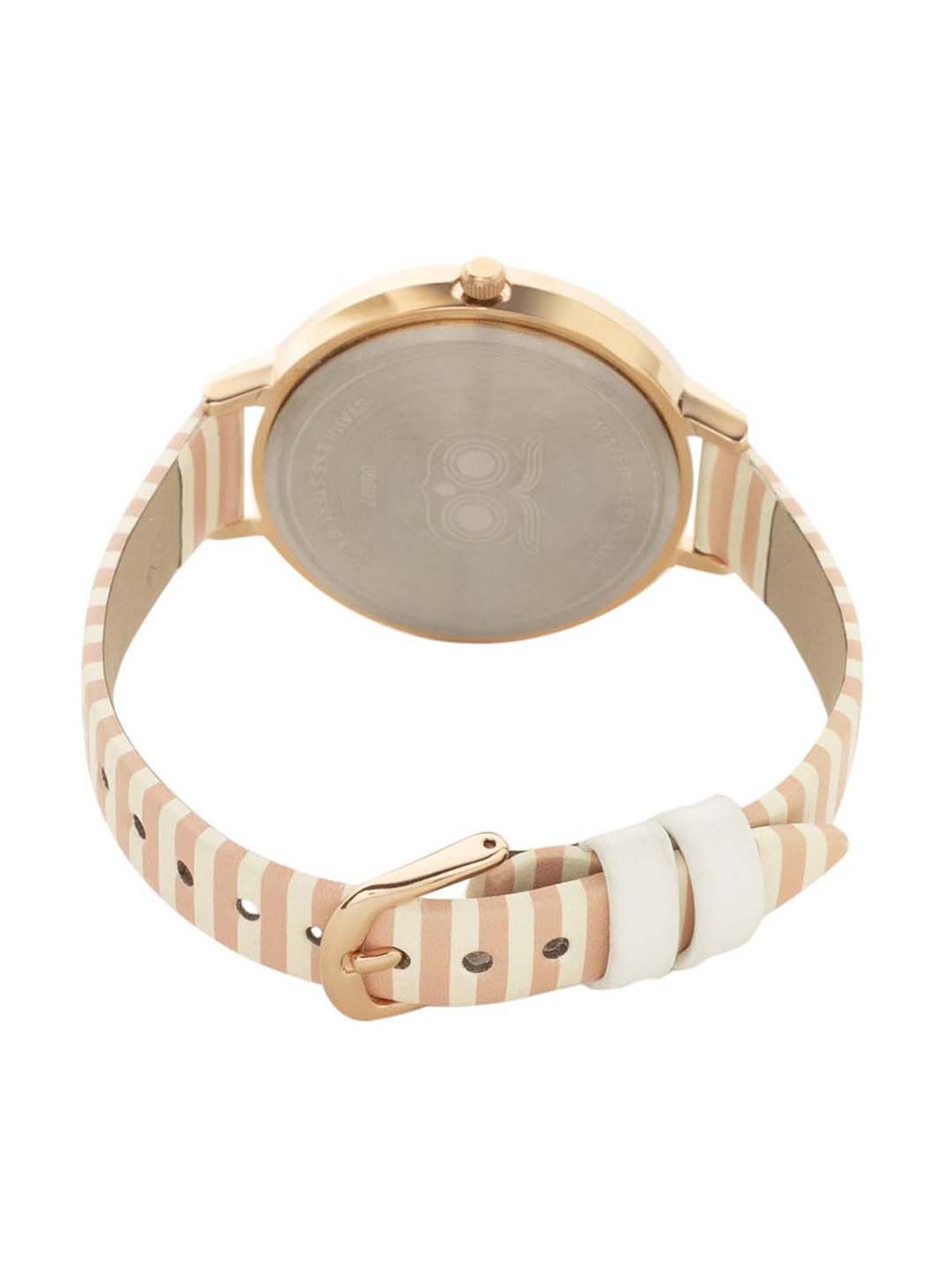 Chumbak UW7 Live Slow Analog Watch for Women with Bracelet Set Combo