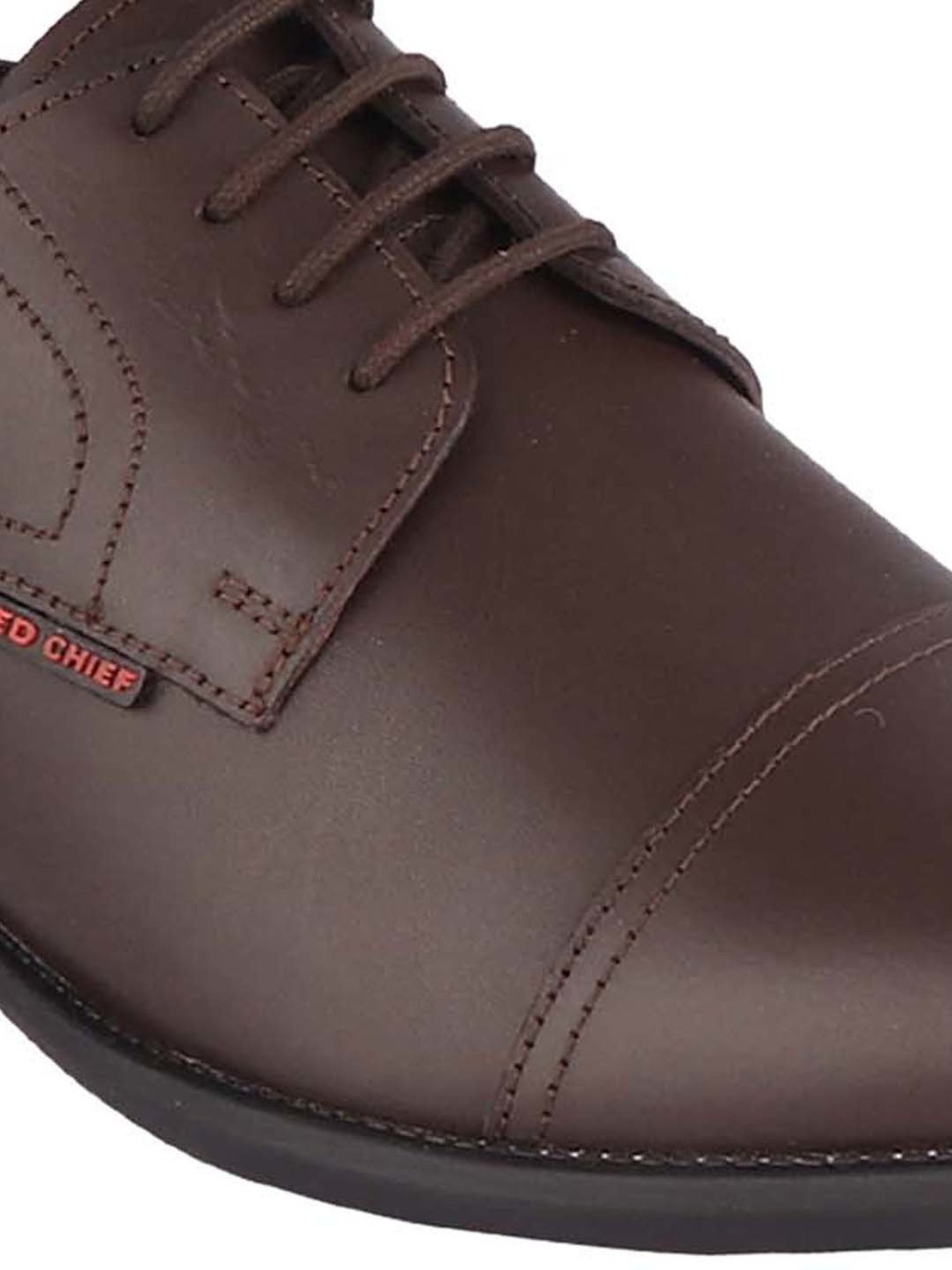 Red Chief Men's Brown Derby Shoes