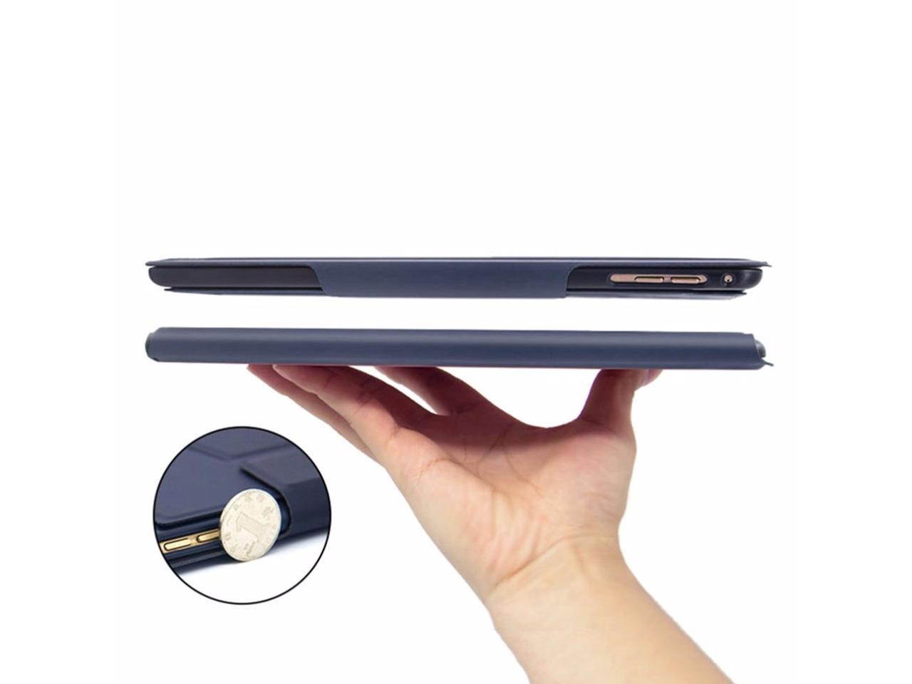 Ultra Thin Wireless Bluetooth Keyboard Case Full Body Protective Keyboard Case Tablet Cover for iPad Air 1/2/Pro 9.7