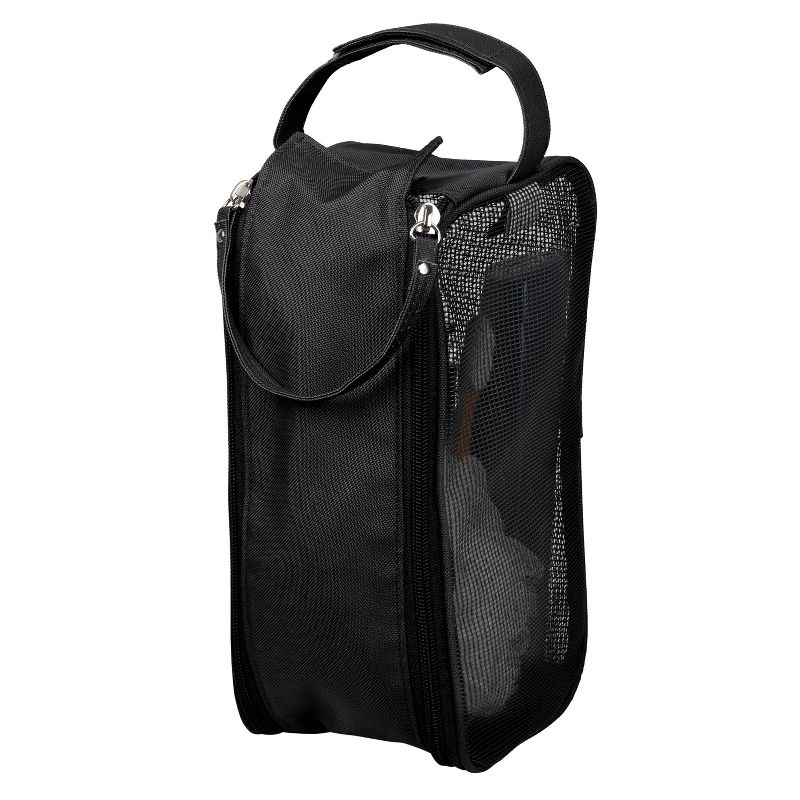 Hanging Shower Dopp Kit Black - Bath Bliss