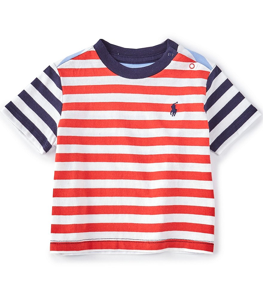 First Wave Baby Boys 12-24 Months Long-Sleeve Ribbed Henley Tee
