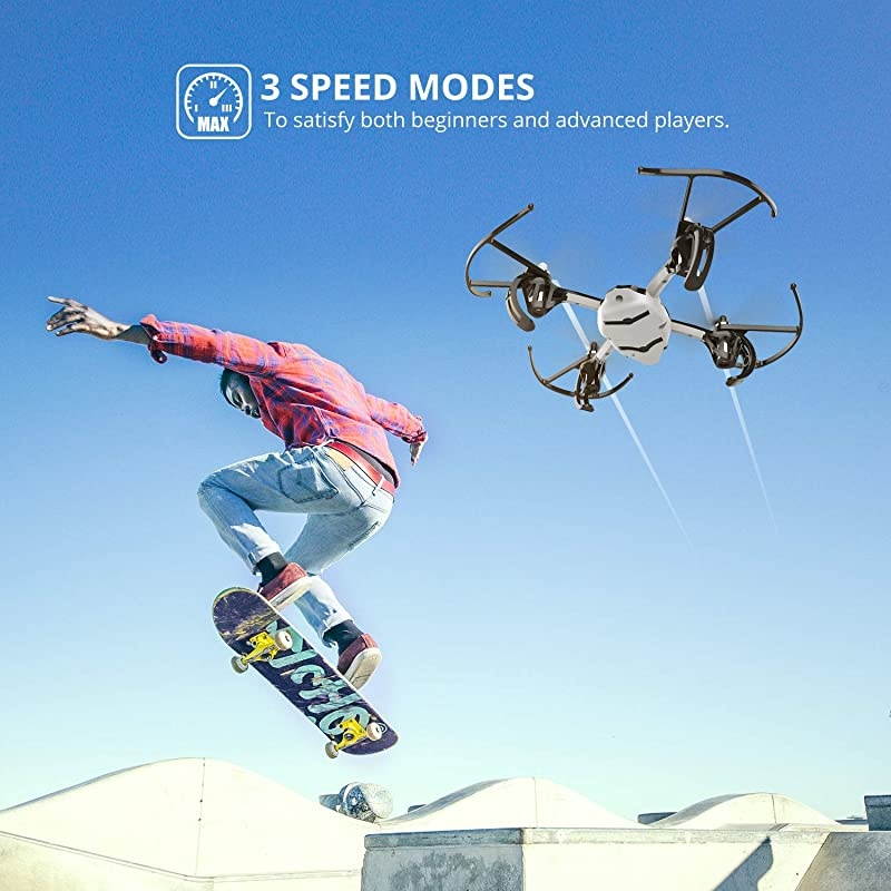 HS170 Mini Drone for Kids Adults RC Nano Quadcopter with 2 Batteries Altitude Hold Headless Mode 3D Flips One Key TakeOff and Speed Adjustment Easy Toy for Beginners