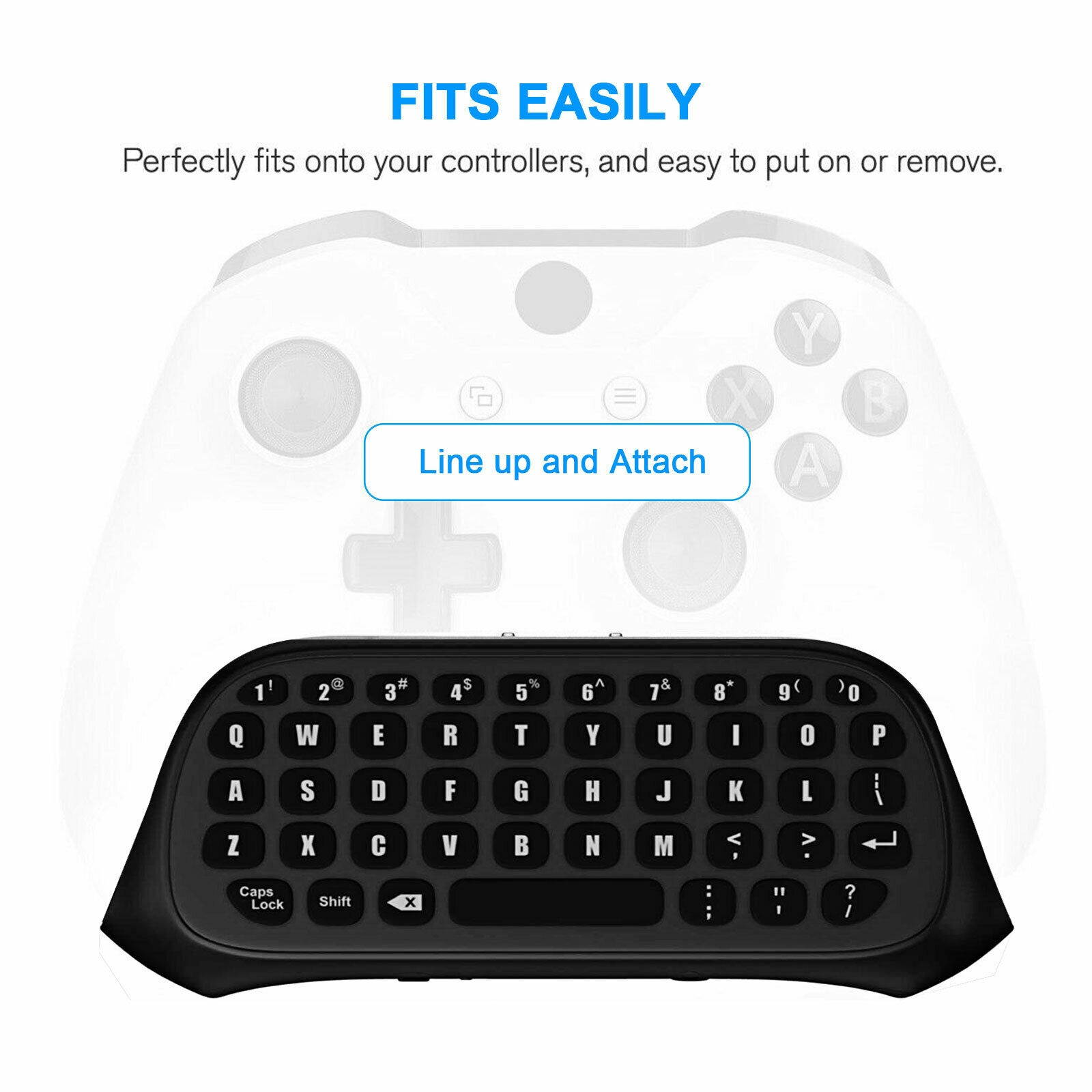 For Xbox One/S/X Controller Wireless Keyboard Mini Message Keypad Game Chatpad