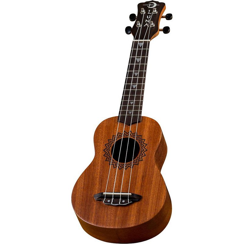 Luna Guitars Soprano Vintage Mahogany Ukulele Natural