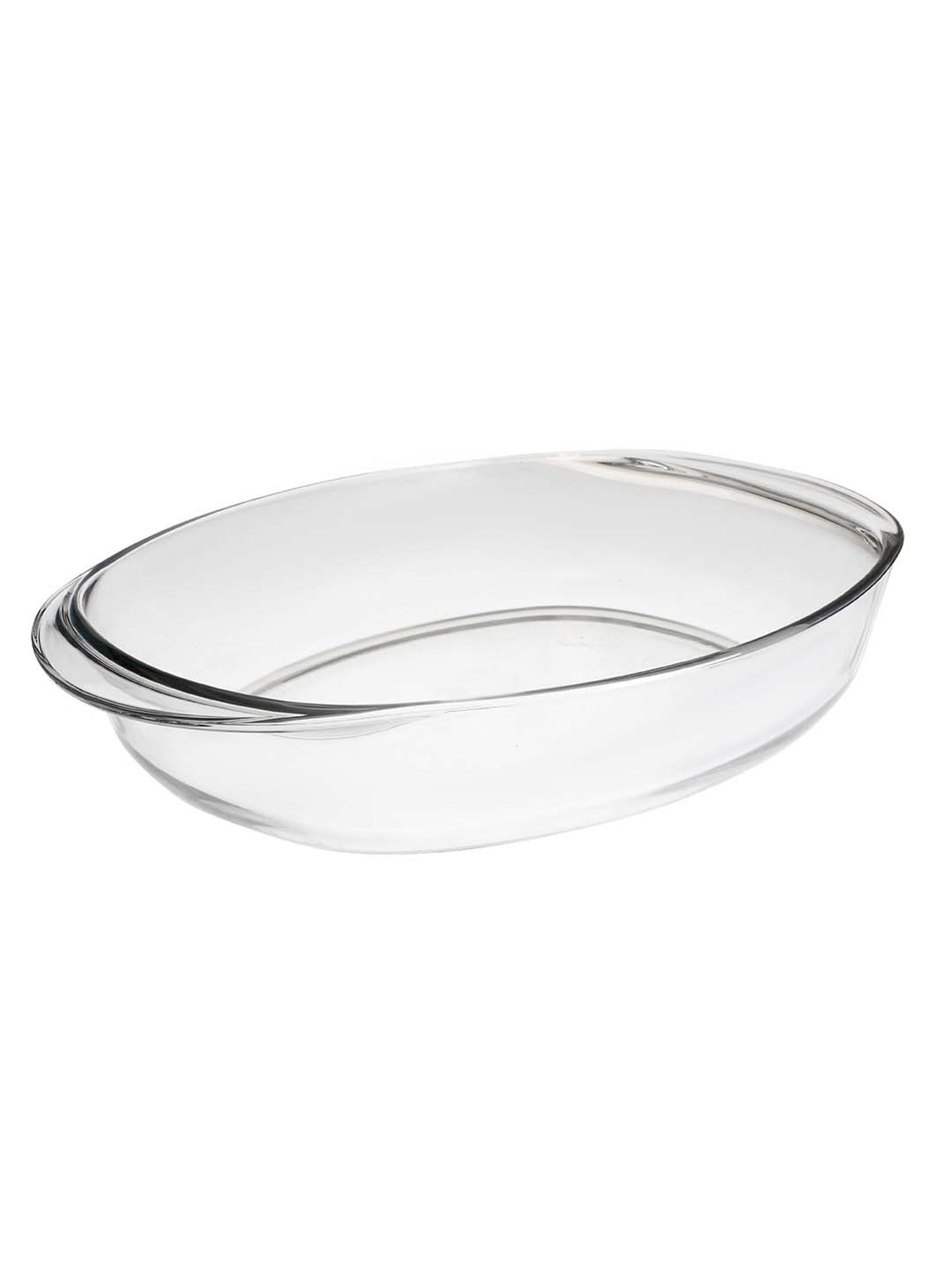 Duralex 'Ovenchef' Transparent Glass 36 cm Oval Roaster (3.1 L) - Set of 1