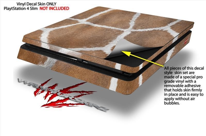 Giraffe 02 Skin fits Sony PS4 Slim Gaming Console