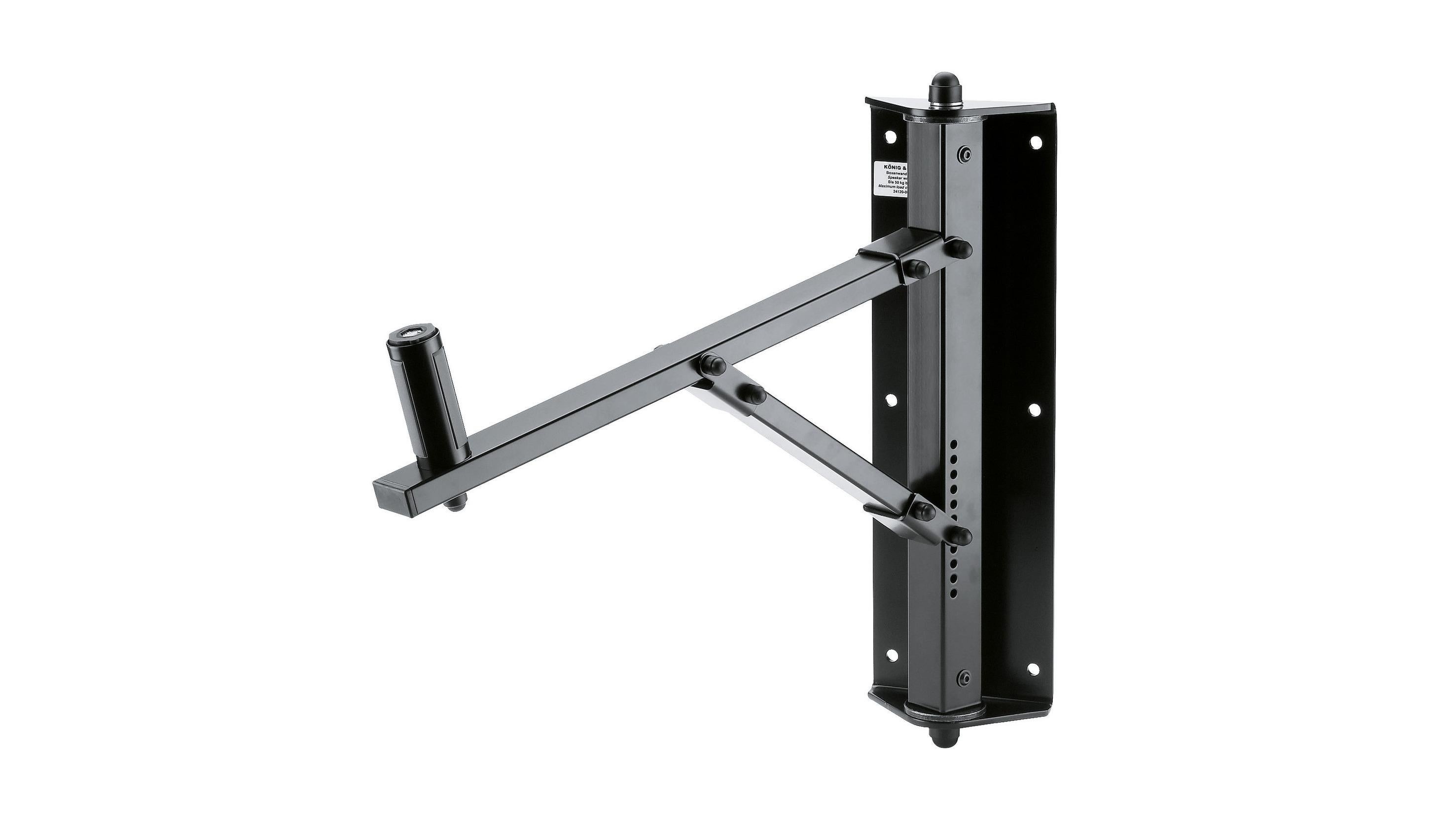 K&M 24120 Speaker Wall Mount, Black