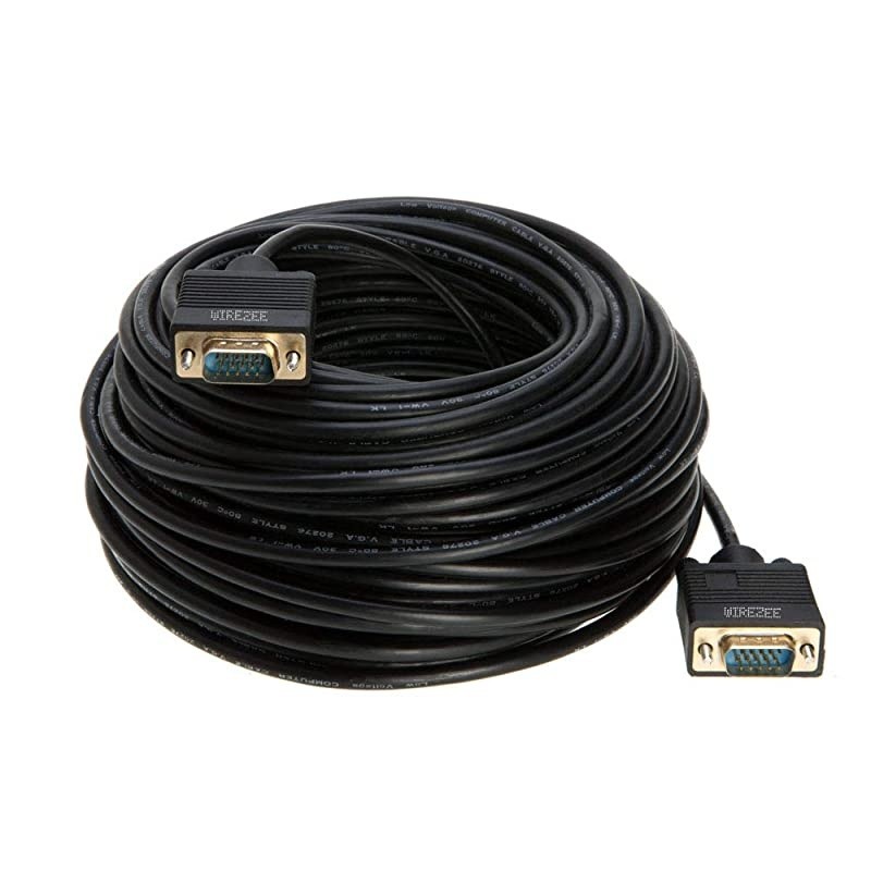 Cable SSuper Video Cord Male 15 PIN Wire Monitor 3ft 6ft10ft 15ft 25ft 30ft 50ft 100ft 100FT