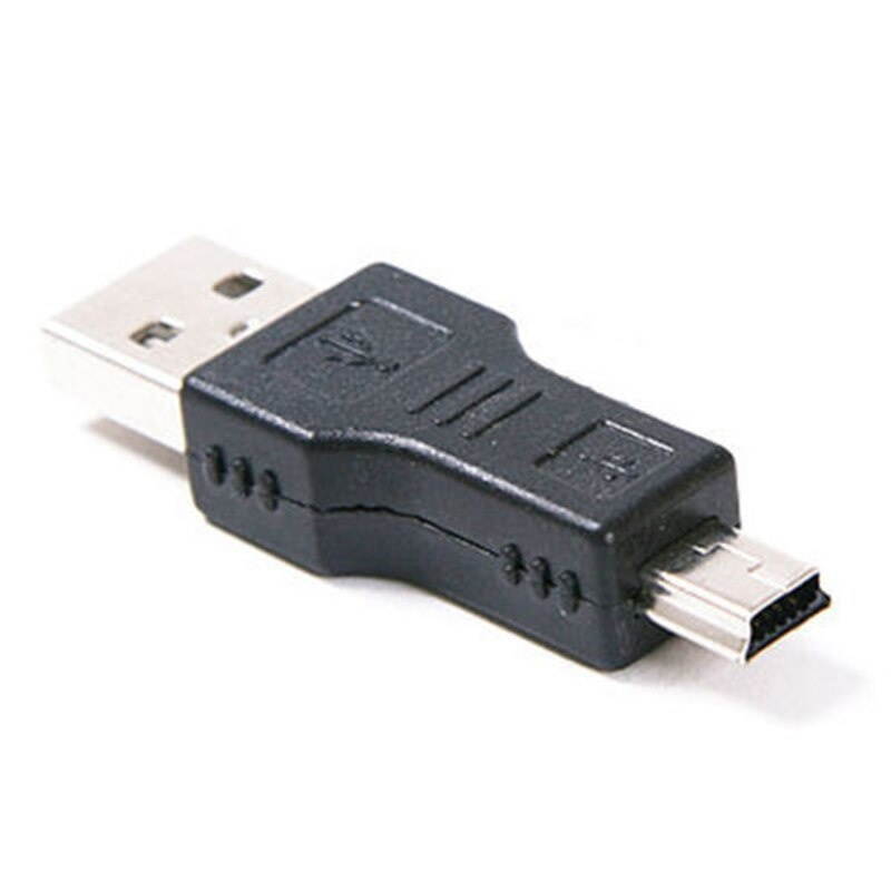 A to Mini 5-Pin Data Cable Adapter Male/M