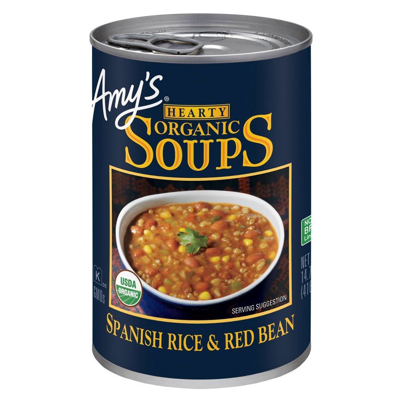 Amy's Hearty Spanish Rice & Red Bean Soup - 14.7oz
