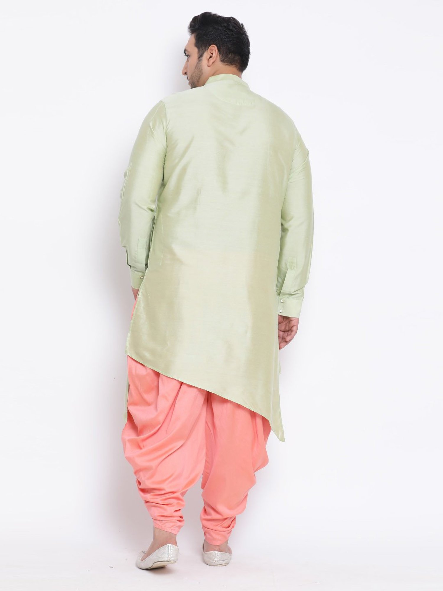 KISAH PLUS Sea Green Regular Fit Kurta