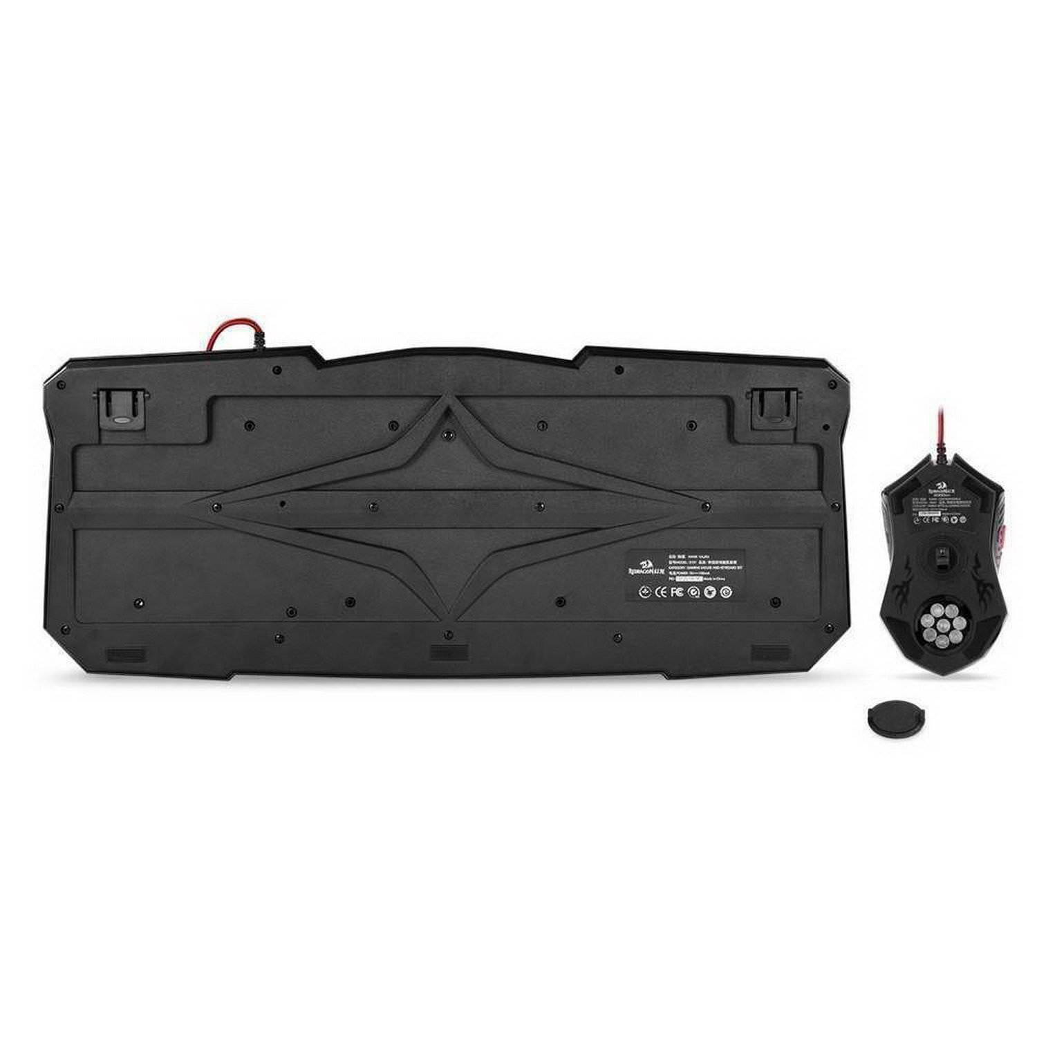 Redragon S101 Vajra USB Gaming Keyboard with Centrophorus USB Gaming Mouse