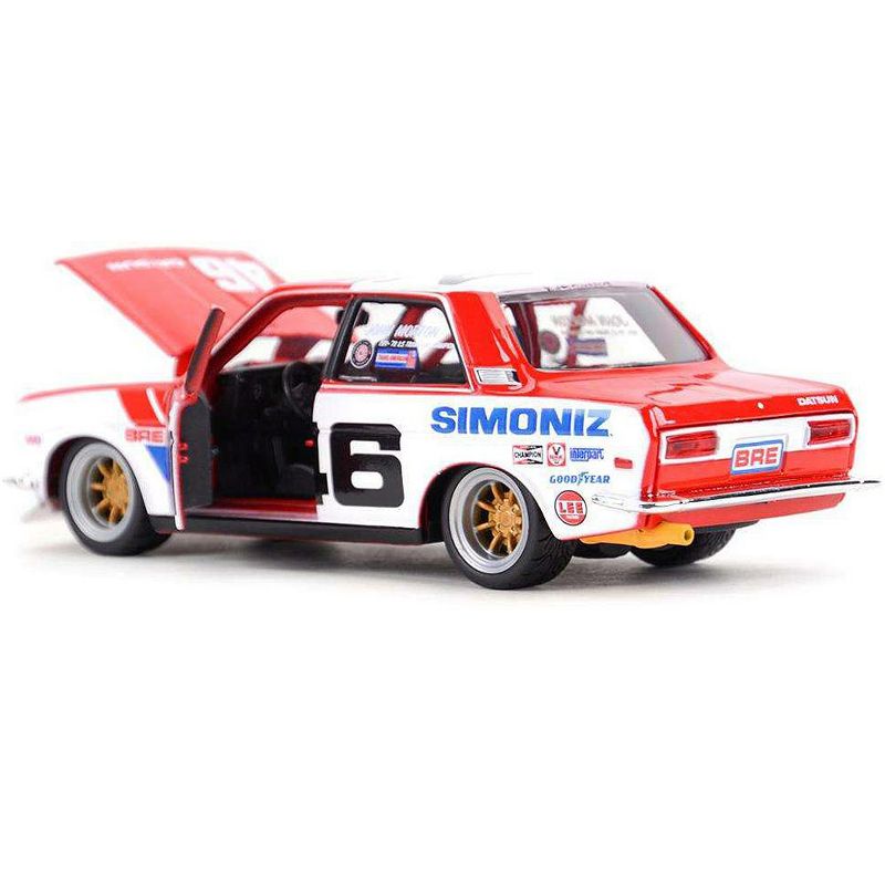 Datsun 510 #46 "Simoniz" BRE (Brock Racing Enterprises) "Tokyo Mod" 1/24 Diecast Model Car by Maisto