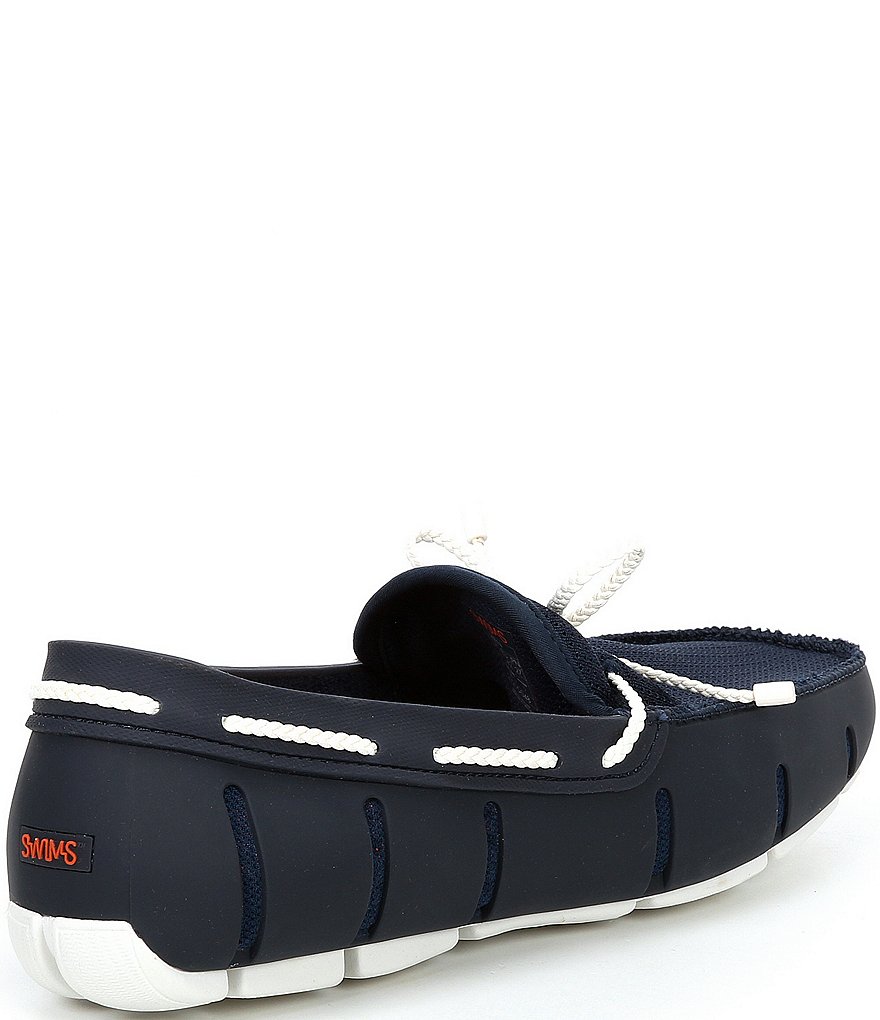 SWIMS Men's Braided Lace Washable Loafers