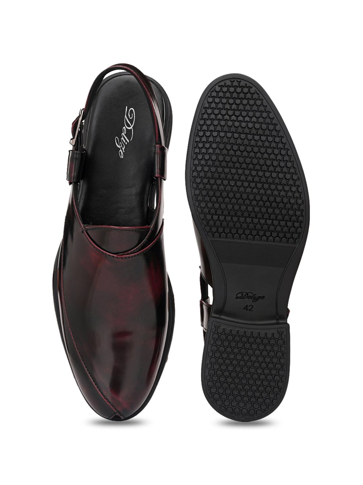 Delize Men's Cherry Back Strap Sandals