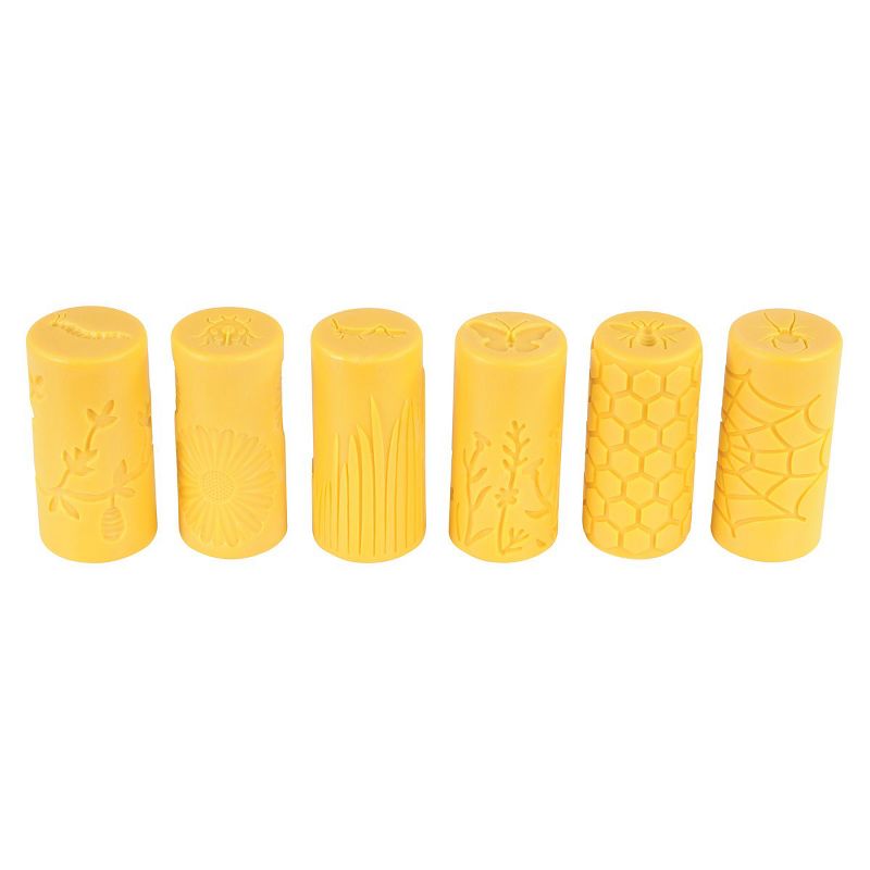 Yellow Door Garden Bugs Dough Rollers  - 6 Pieces