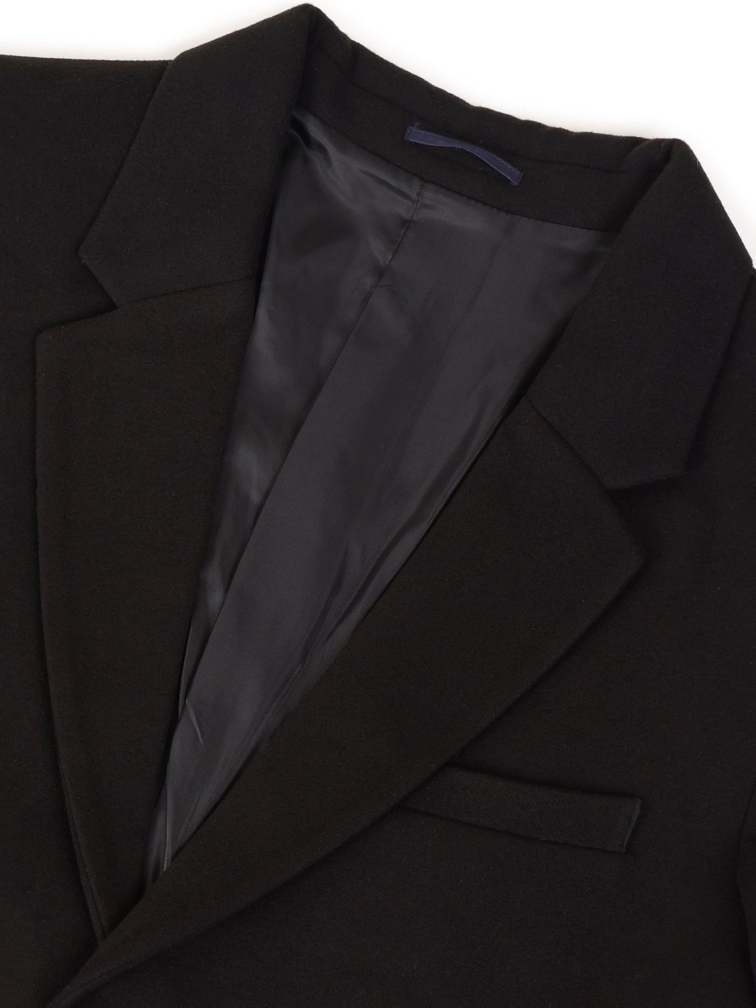 Arrow Sports Black Regular Fit Texture Waistcoat