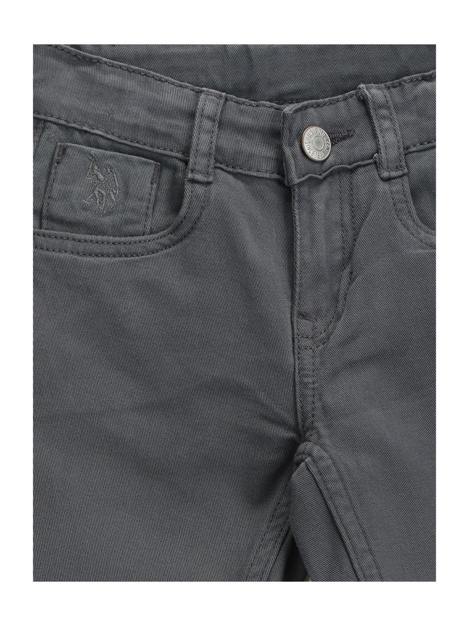 Pepe Jeans Boys Dark Blue Solid Jeans