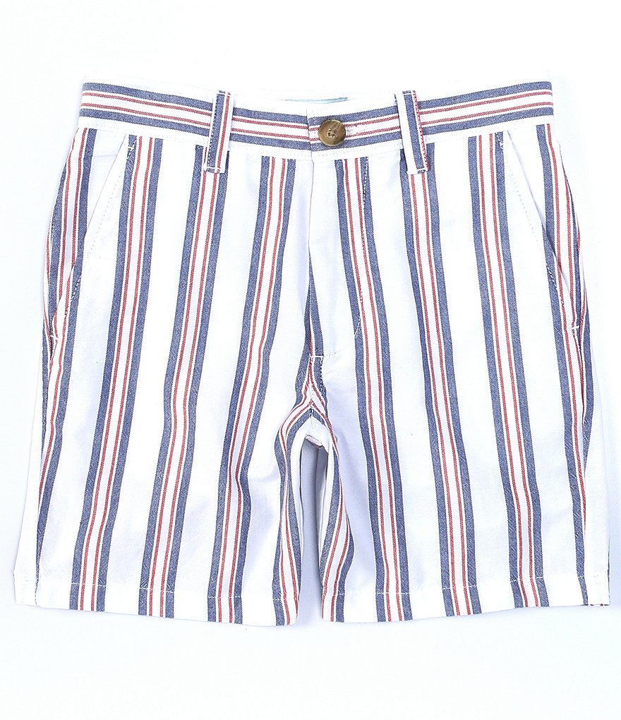 Class Club Big Boys 8-20 Oxford Stripe Shorts