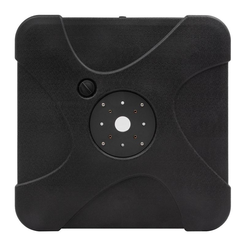 22lbs Heavy Duty Sand/Water Fillable Patio Offset Cantilever Umbrella Weighted Base Black - Crestlive Products