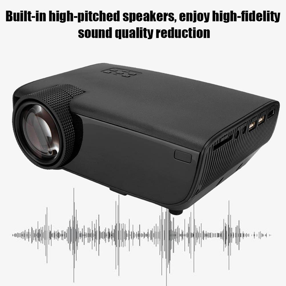 3D 1080P HD WIFI Mobile Phone with the Same Screen Projector Home Theater Projector Portable Mini Video Projector LCD Screen Office Top Projector