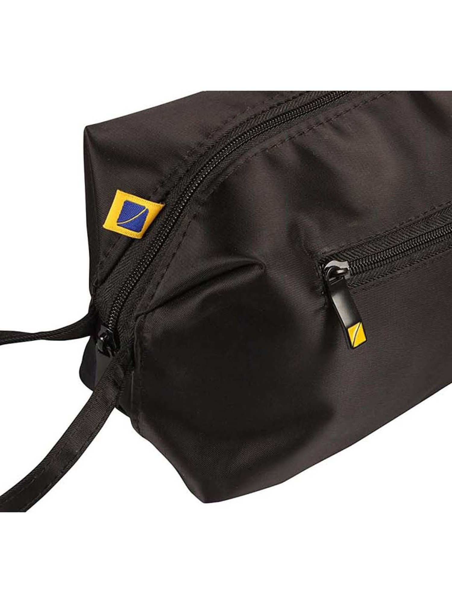 Travel Blue Black Solid Pouch