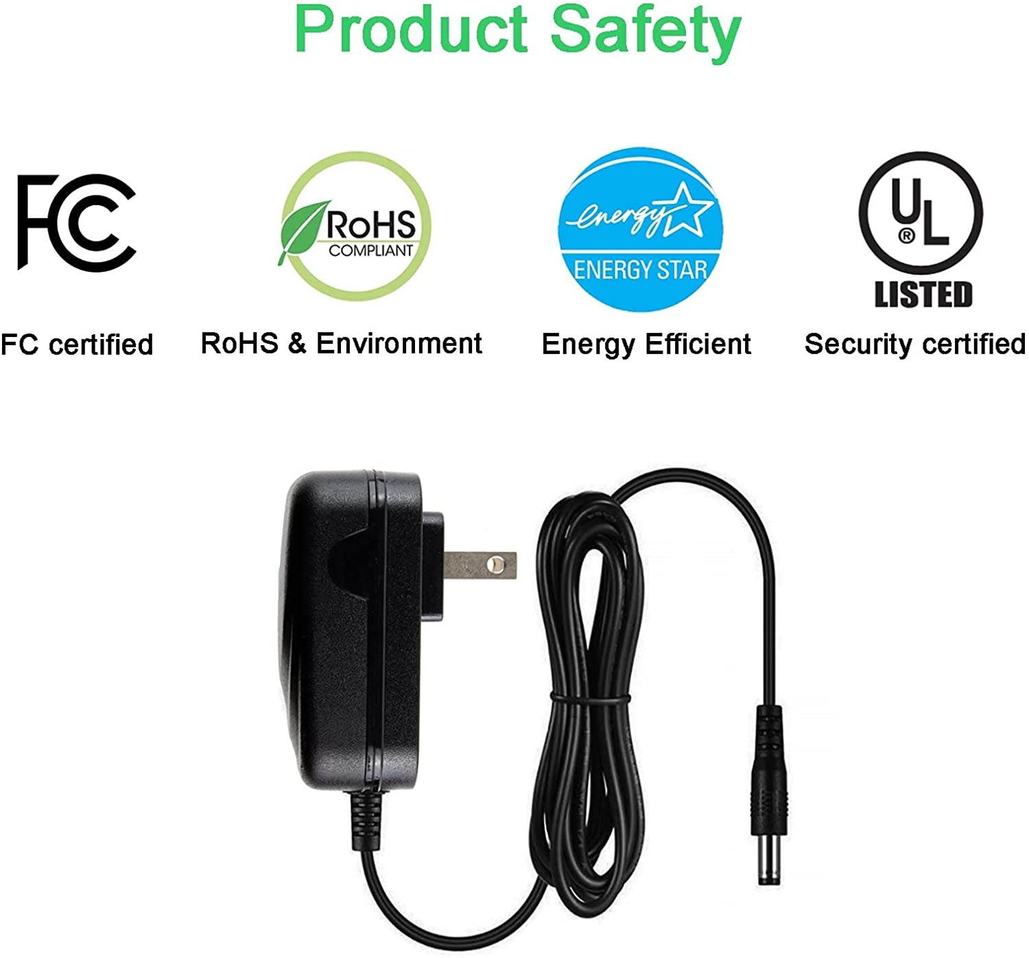 MyVolts 5V Power Supply Adaptor Replacement for Aten CS1732B KVM Switch - US Plug