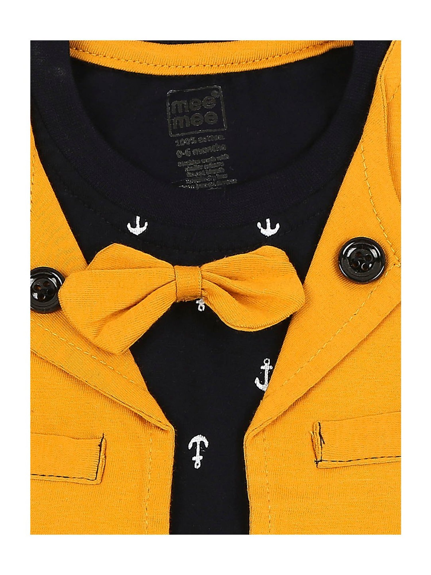 VASTRAMAY Girls Green Printed Clothing Sets