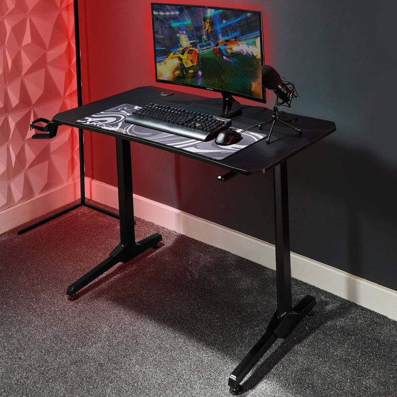 Panther Gaming Desk Black - X Rocker