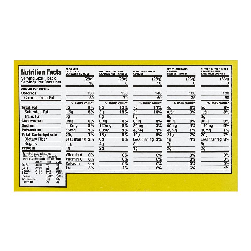 Nabisco Classic Mix Variety Pack - 40pk