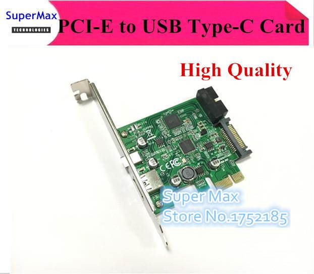 USB Type-C + USB Changing Port +19pin USB header PCI-e Card Desktop PCI Express to USB Adapter card for MACPRO OSX 10.9
